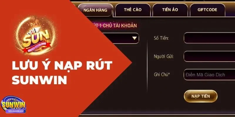 Kiểm tra trạng thái Nạp - Rút tiền SUNWIN Kiểm tra trạng thái Nạp - Rút tiền SUNWIN